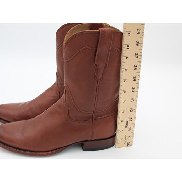 Tecovas Earl Roper Boot Mens 10 D Brown Leather Western Cowboy Workwear Outdoor main image 13